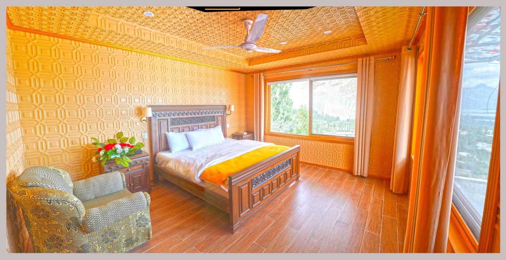 Hotel Mountain Lodge Skardu Exterior foto